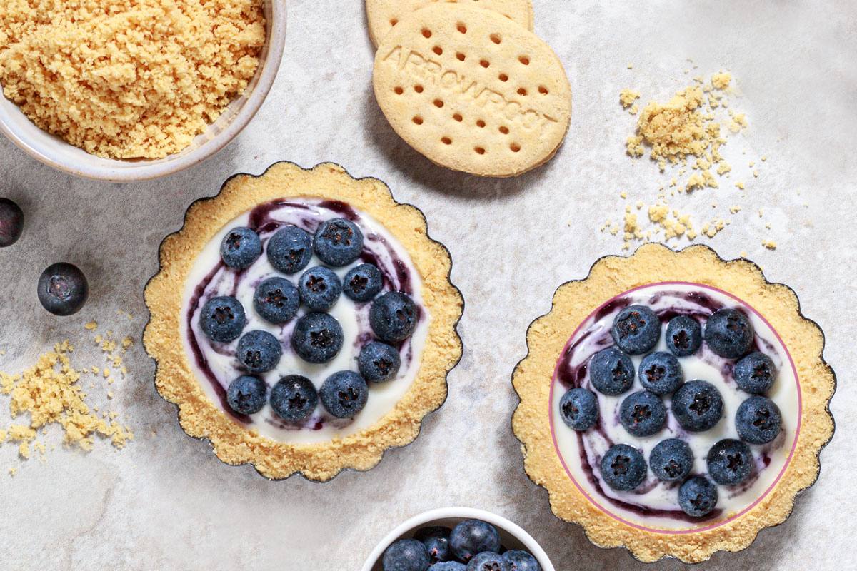 Image Leda Blueberry tart